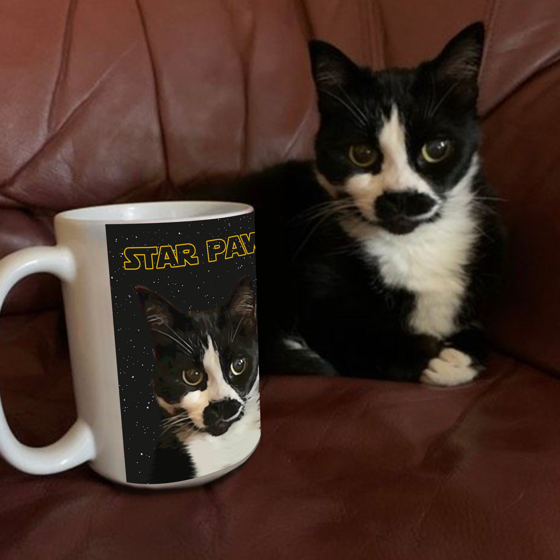 Custom Pet Coffee Mug - Noble Pawtrait