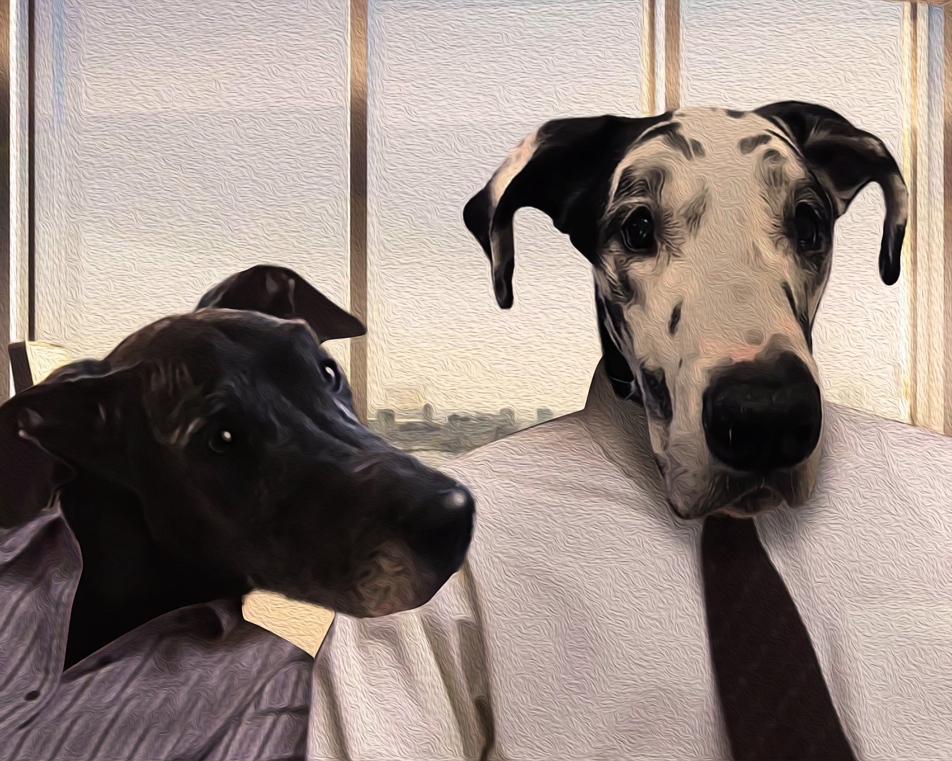 The Office Sweetheart Custom Pet Portrait - Noble Pawtrait