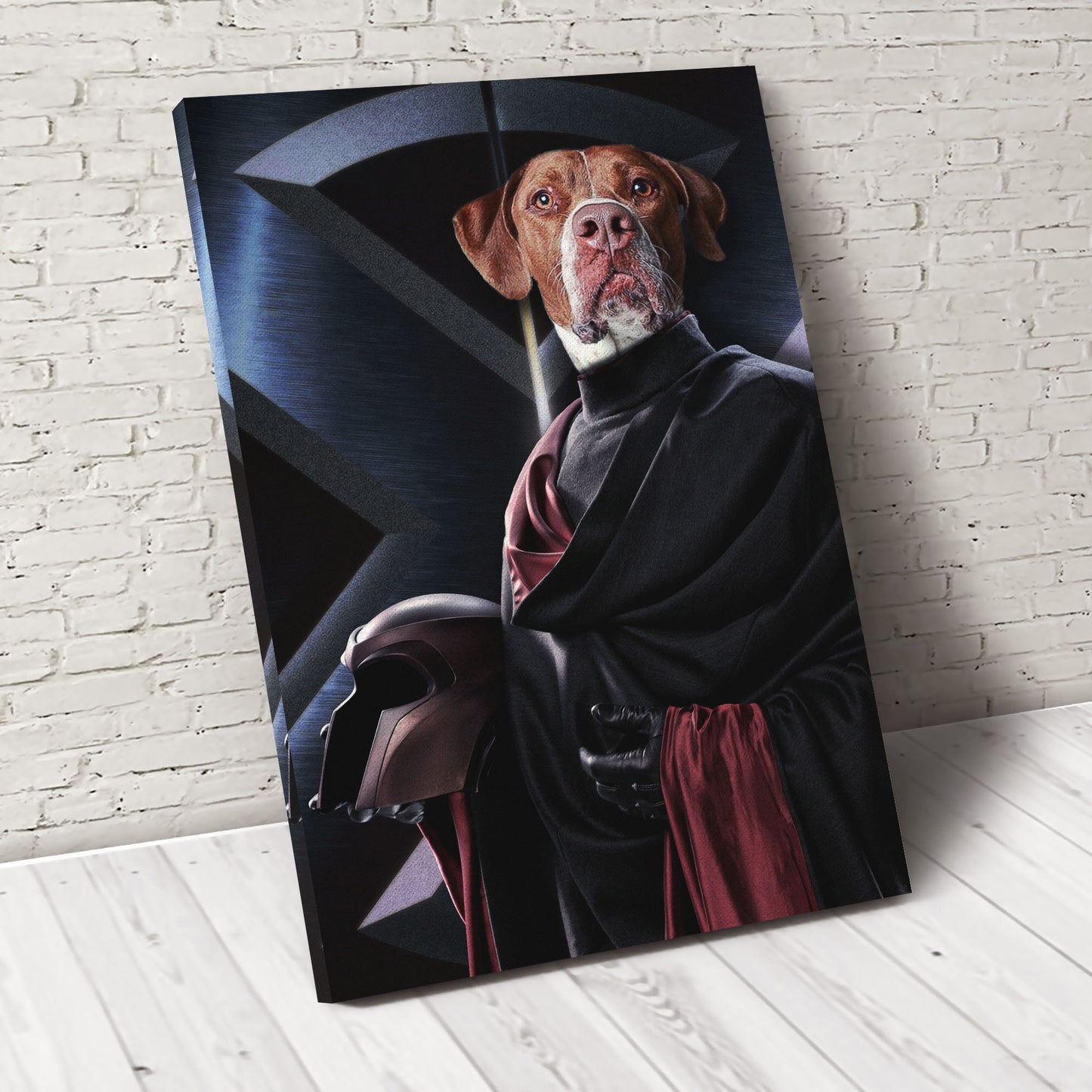 Pawneto X-paw Custom Pet Portrait - Noble Pawtrait