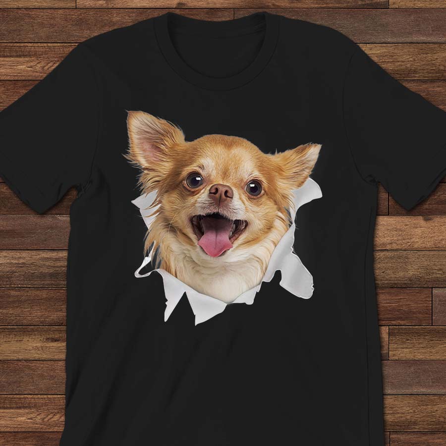 Pet Face Custom Pet T-shirt - Noble Pawtrait