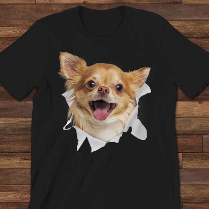Pet Face Custom Pet T-shirt - Noble Pawtrait