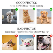 The Pilot Custom Pet Portrait Canvas - Noble Pawtrait