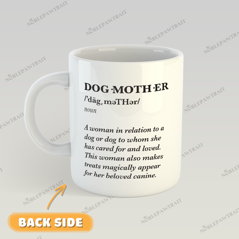 Rose Wreath Watercolor Custom Pet Mug - Noble Pawtrait