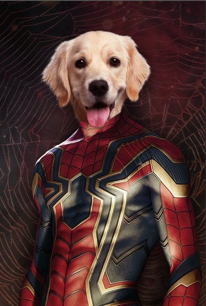 The Spider Paw Custom Pet Portrait Digital Download - Noble Pawtrait