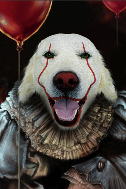 The IT Custom Pet Portrait - Noble Pawtrait