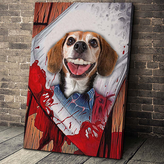 The Shining Paw Custom Pet Portrait - Noble Pawtrait