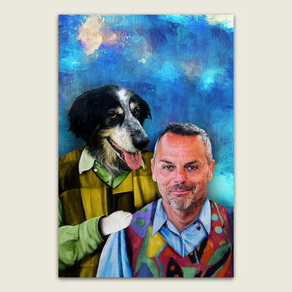 The Brothers Custom Pet Portrait - Noble Pawtrait