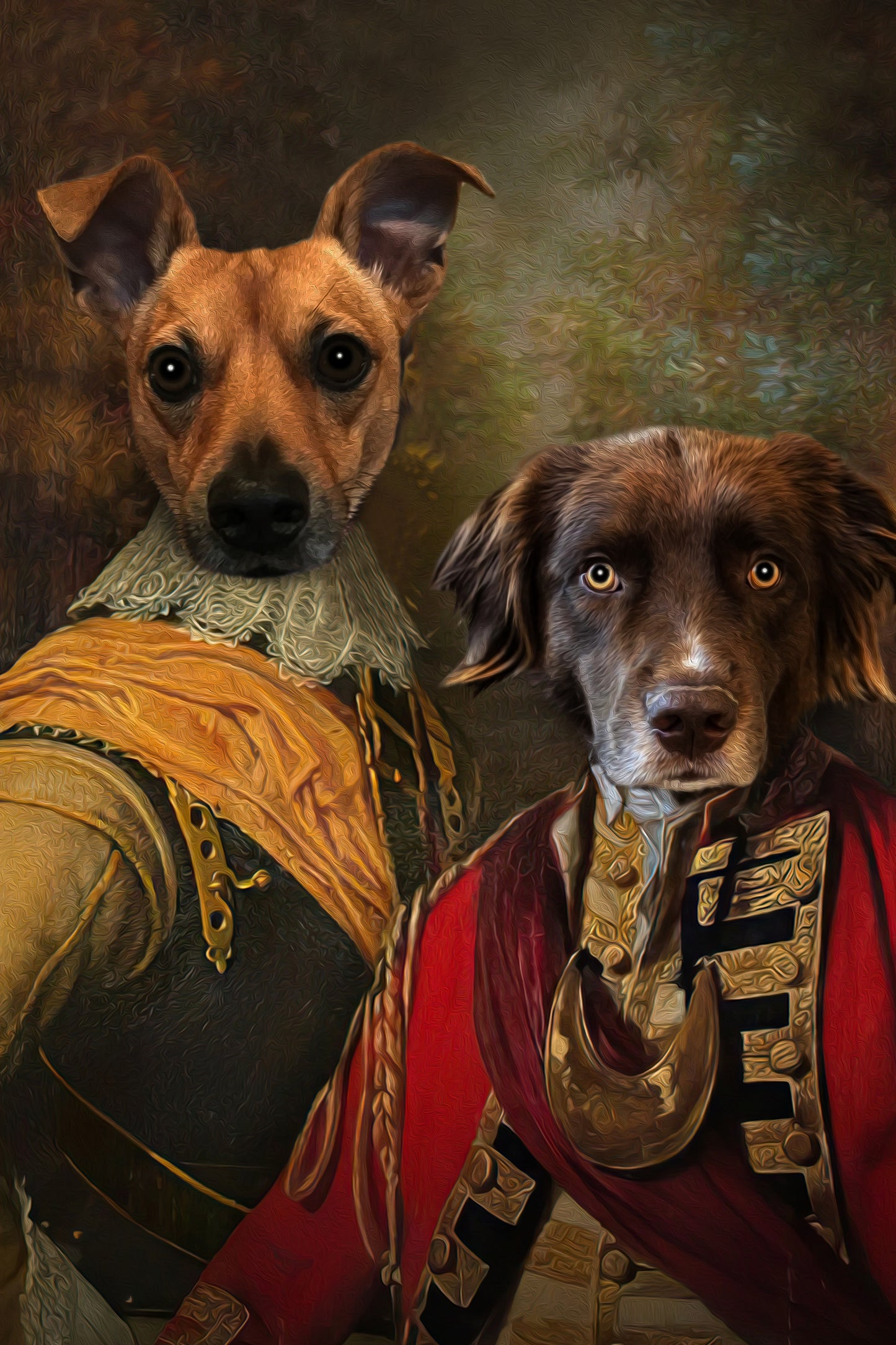 The Brotherhood Custom Pet Portrait Poster - Noble Pawtrait