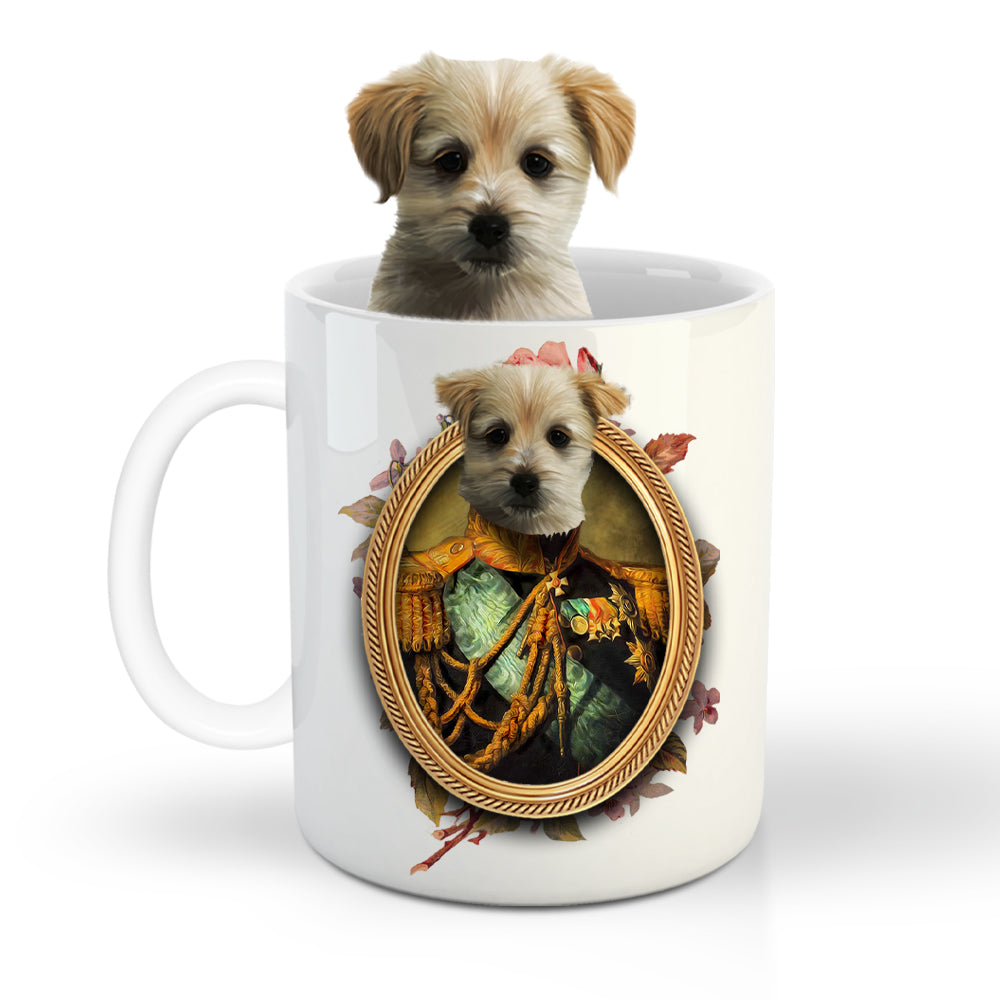 The Centurion Custom Pet Mug - Noble Pawtrait
