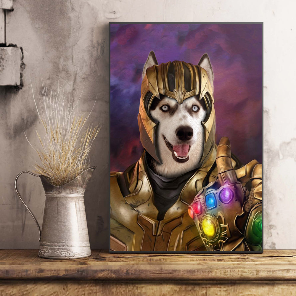 The Destroyer Custom Pet Portrait Poster - Noble Pawtrait