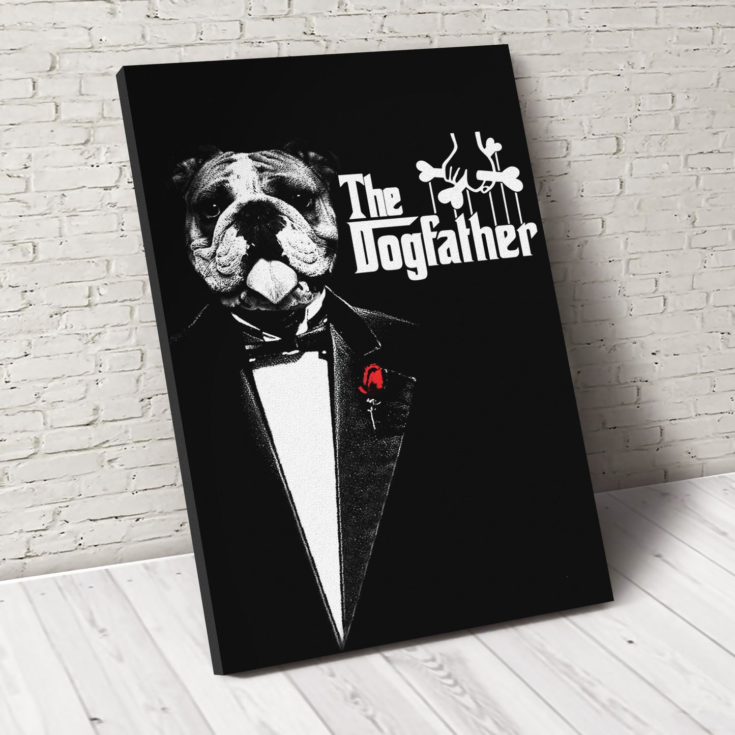 The Dog Father Custom Pet Portrait - Noble Pawtrait