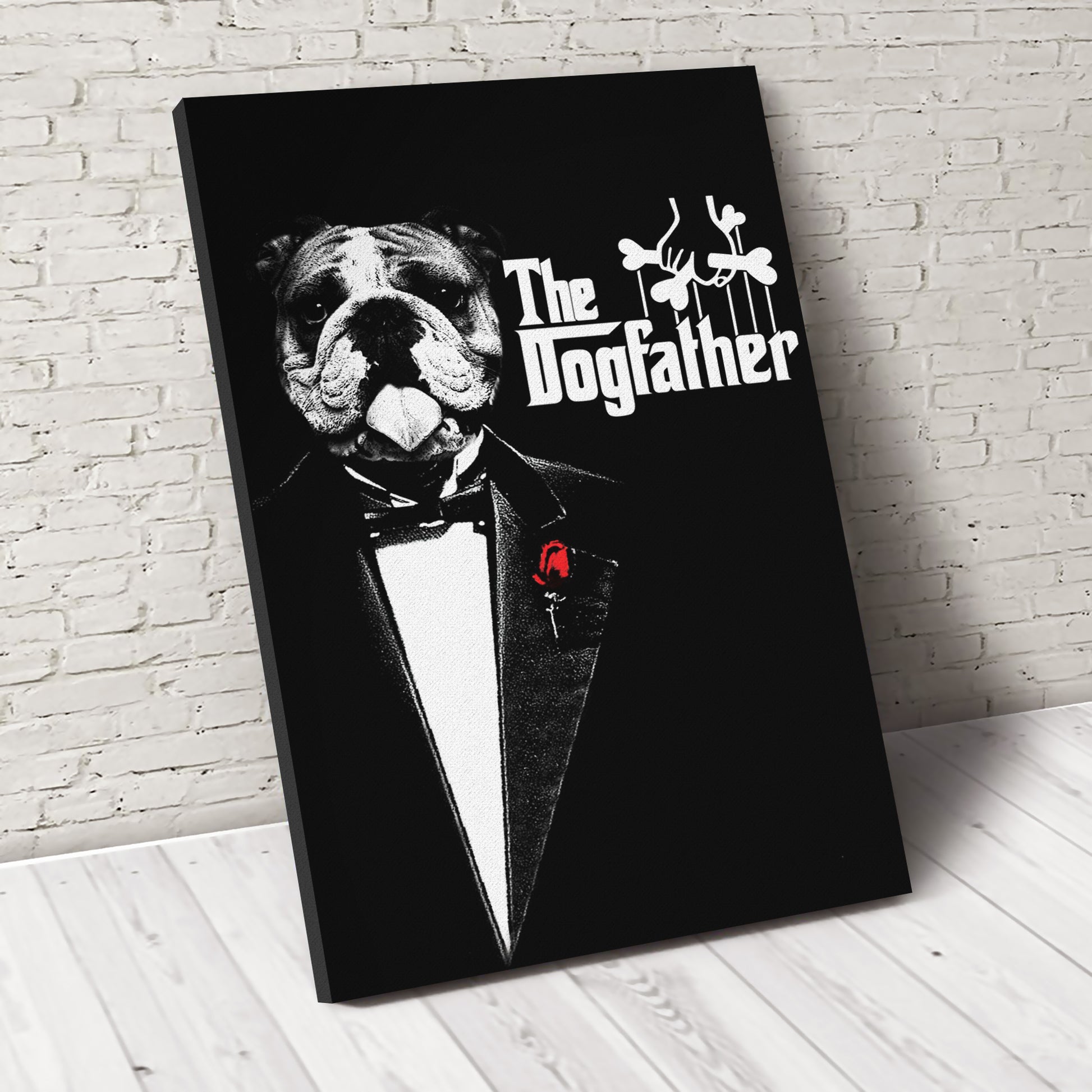 The Dog Father Custom Pet Portrait - Noble Pawtrait