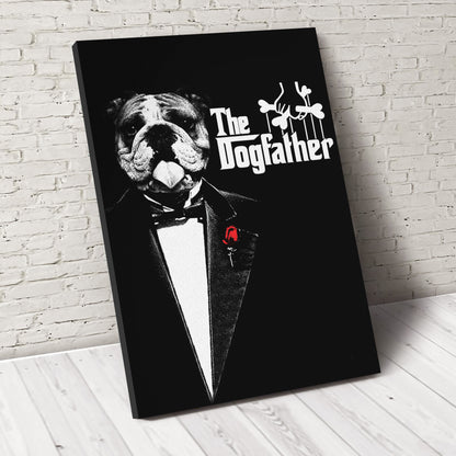 The Dog Father Custom Pet Portrait - Noble Pawtrait