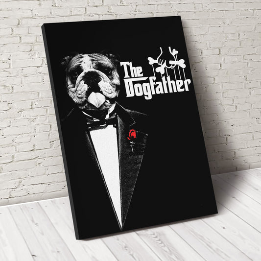 The Dog Father Custom Pet Portrait - Noble Pawtrait