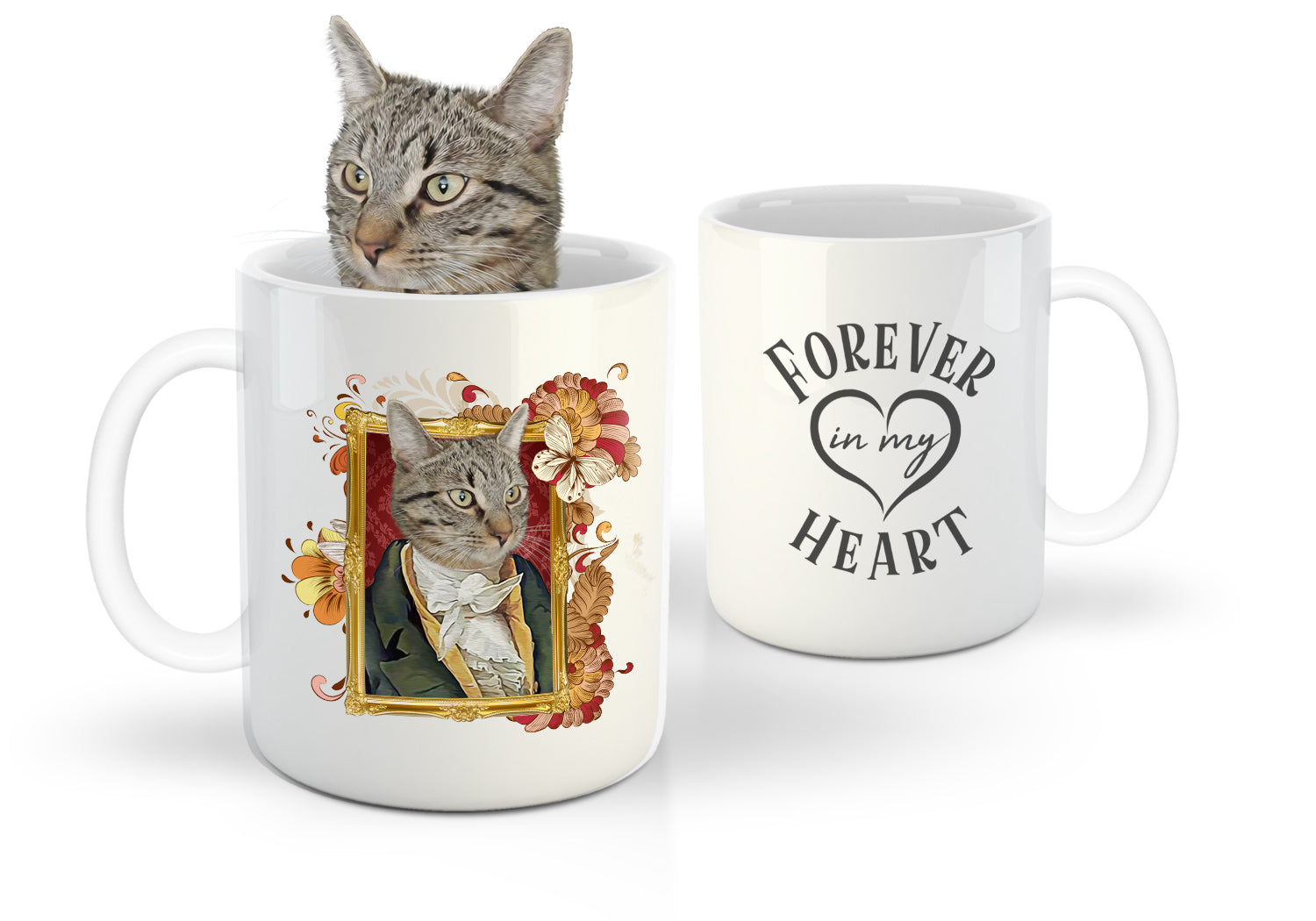The Duke Custom Pet Mug - Noble Pawtrait