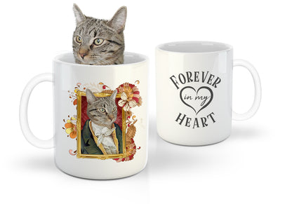 The Duke Custom Pet Mug - Noble Pawtrait