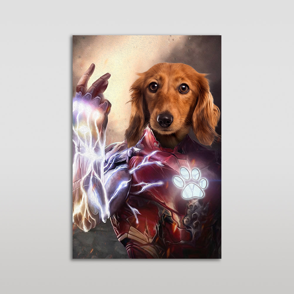 The Machina Custom Pet Portrait Poster - Noble Pawtrait