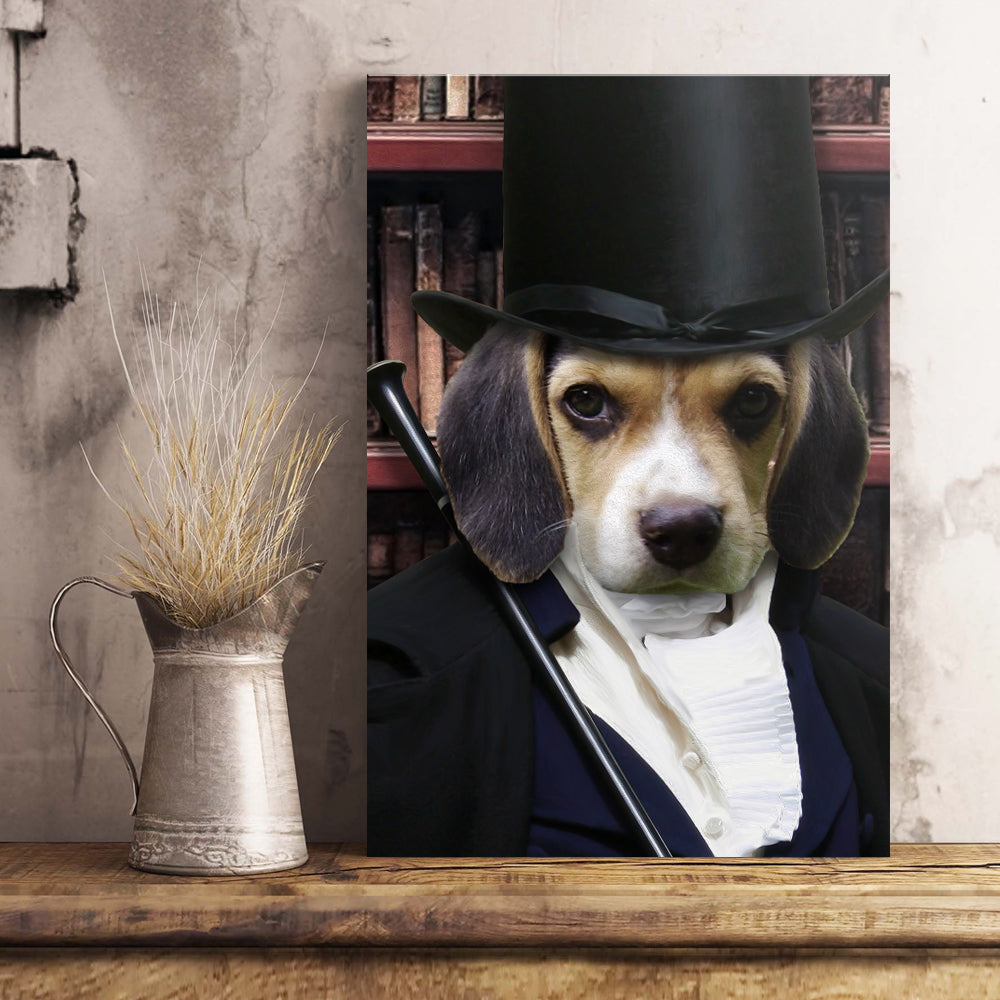 The Magician Custom Pet Portrait Poster - Noble Pawtrait
