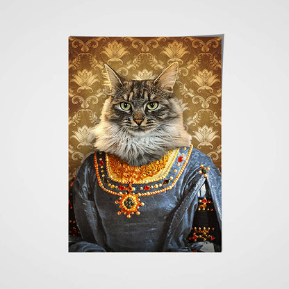 The Marchioness Custom Pet Portrait Poster - Noble Pawtrait