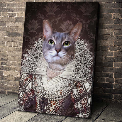 The Pearl Princess Custom Pet Portrait - Noble Pawtrait