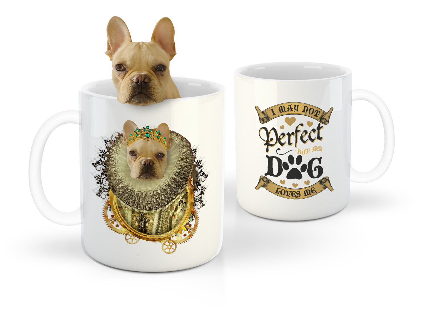 The Priest Custom Pet Mug - Noble Pawtrait