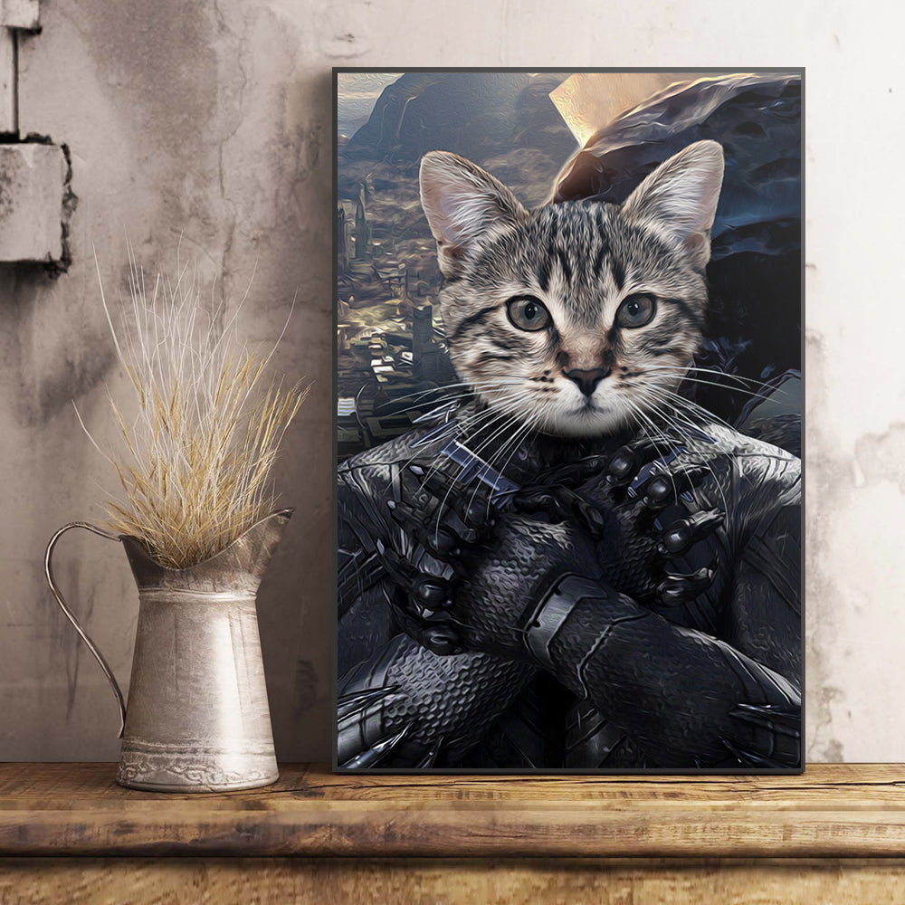 The Wakadian Custom Pet Portrait Poster - Noble Pawtrait