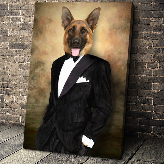 The Big Short Custom Pet Portrait - Noble Pawtrait