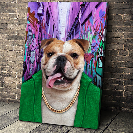 The Hood Custom Pet Portrait - Noble Pawtrait