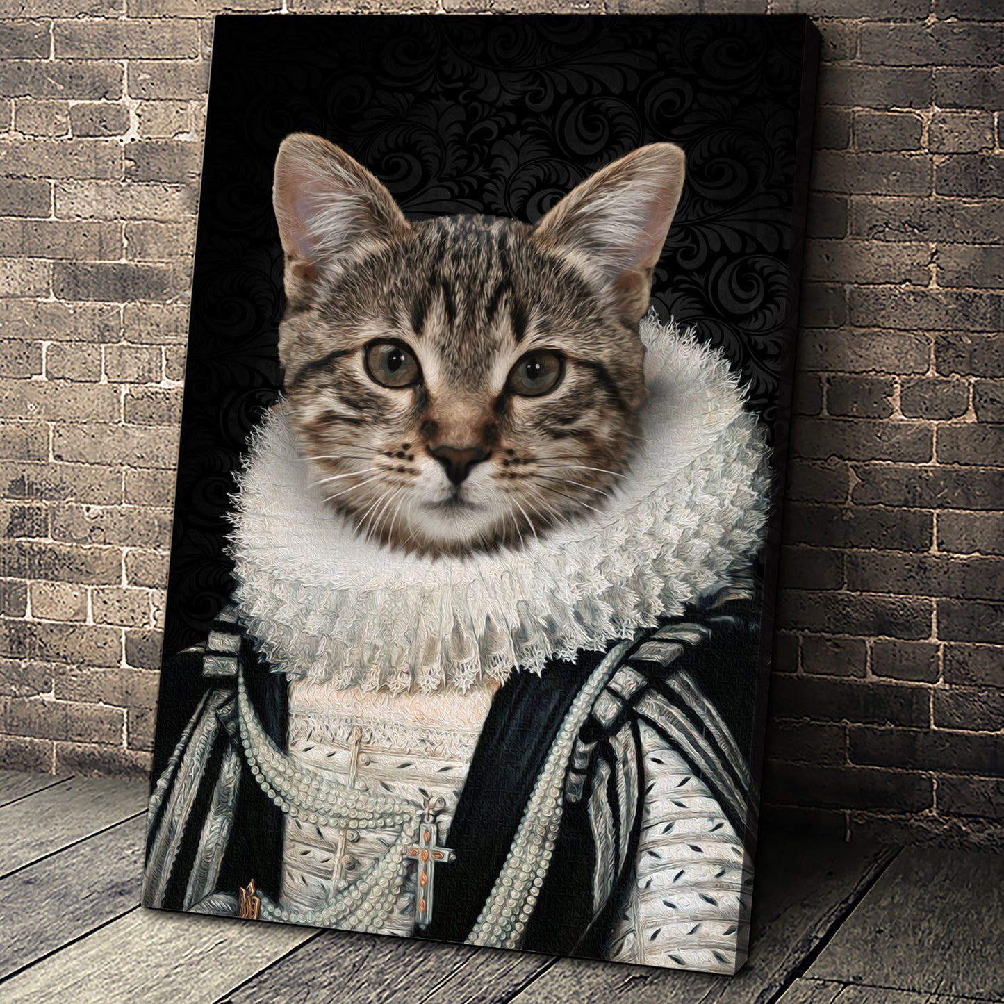 The Lord Custom Pet Portrait - Noble Pawtrait