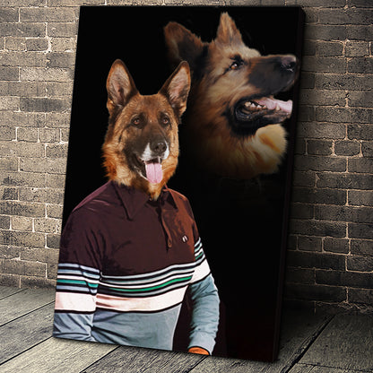 The Nerd Custom Pet Portrait - Noble Pawtrait