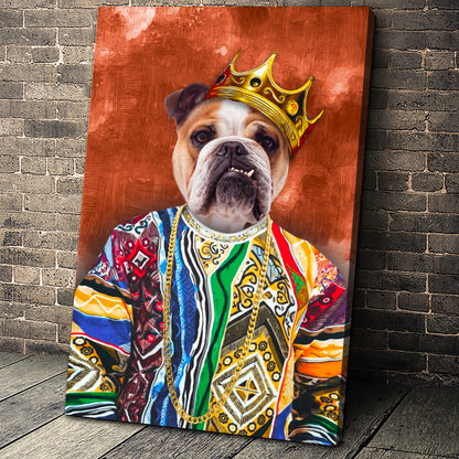 The Notorious Custom Pet Portrait - Noble Pawtrait