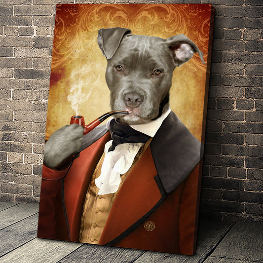 The Novelist Custom Pet Portrait - Noble Pawtrait