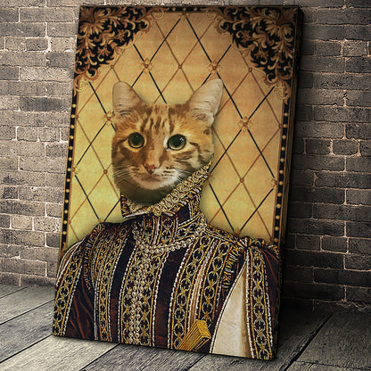 The Persia Prince Custom Pet Portrait - Noble Pawtrait