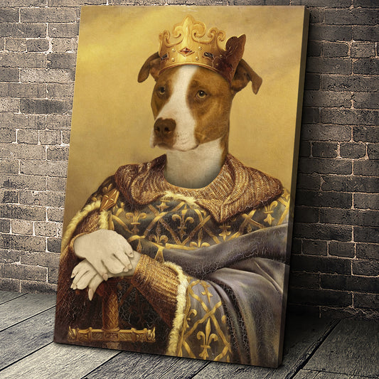 The Noble Warrior Custom Pet Portrait - Noble Pawtrait