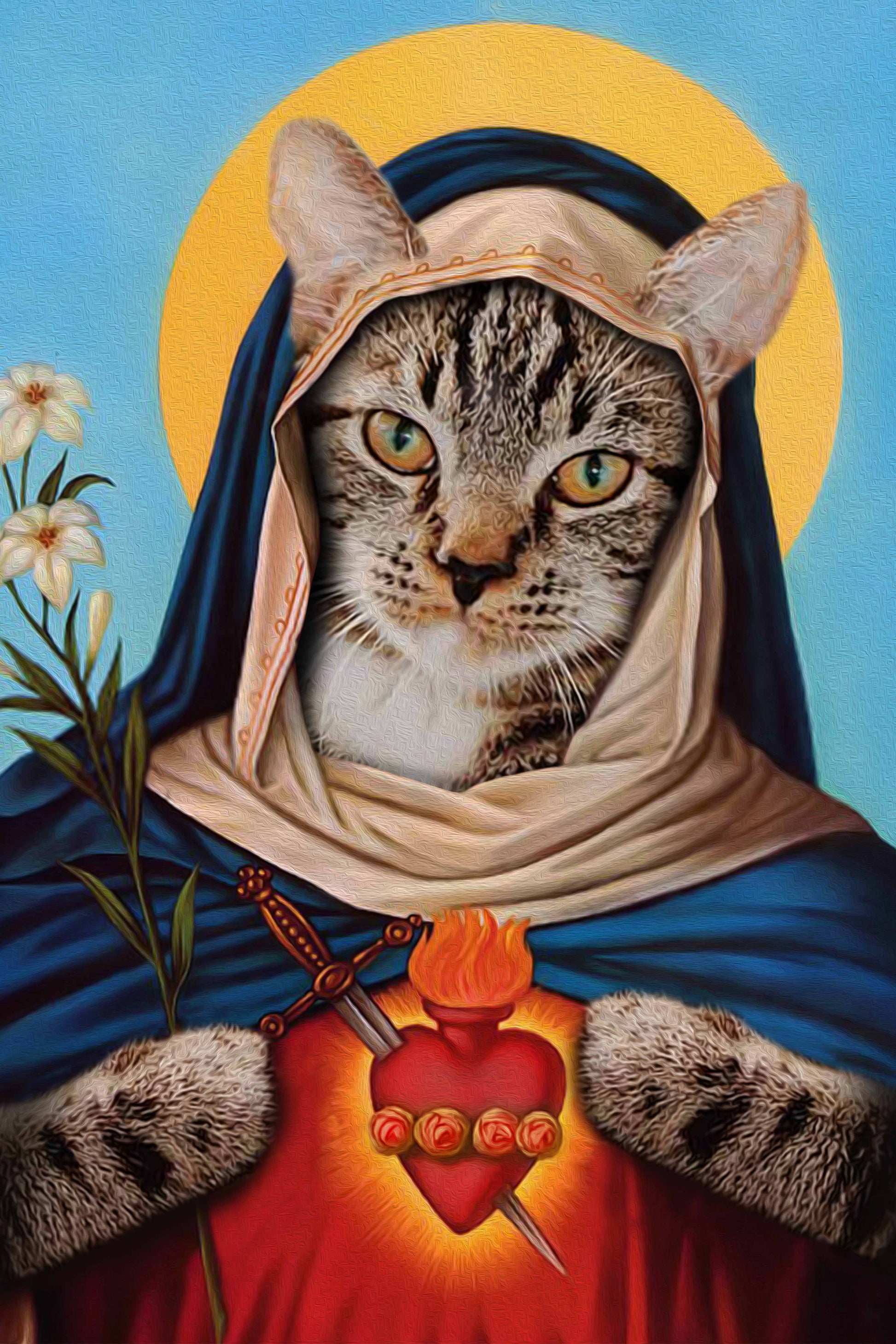 Therepaw Custom Pet Portrait - Noble Pawtrait