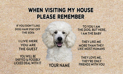 When Visiting My House Doormat