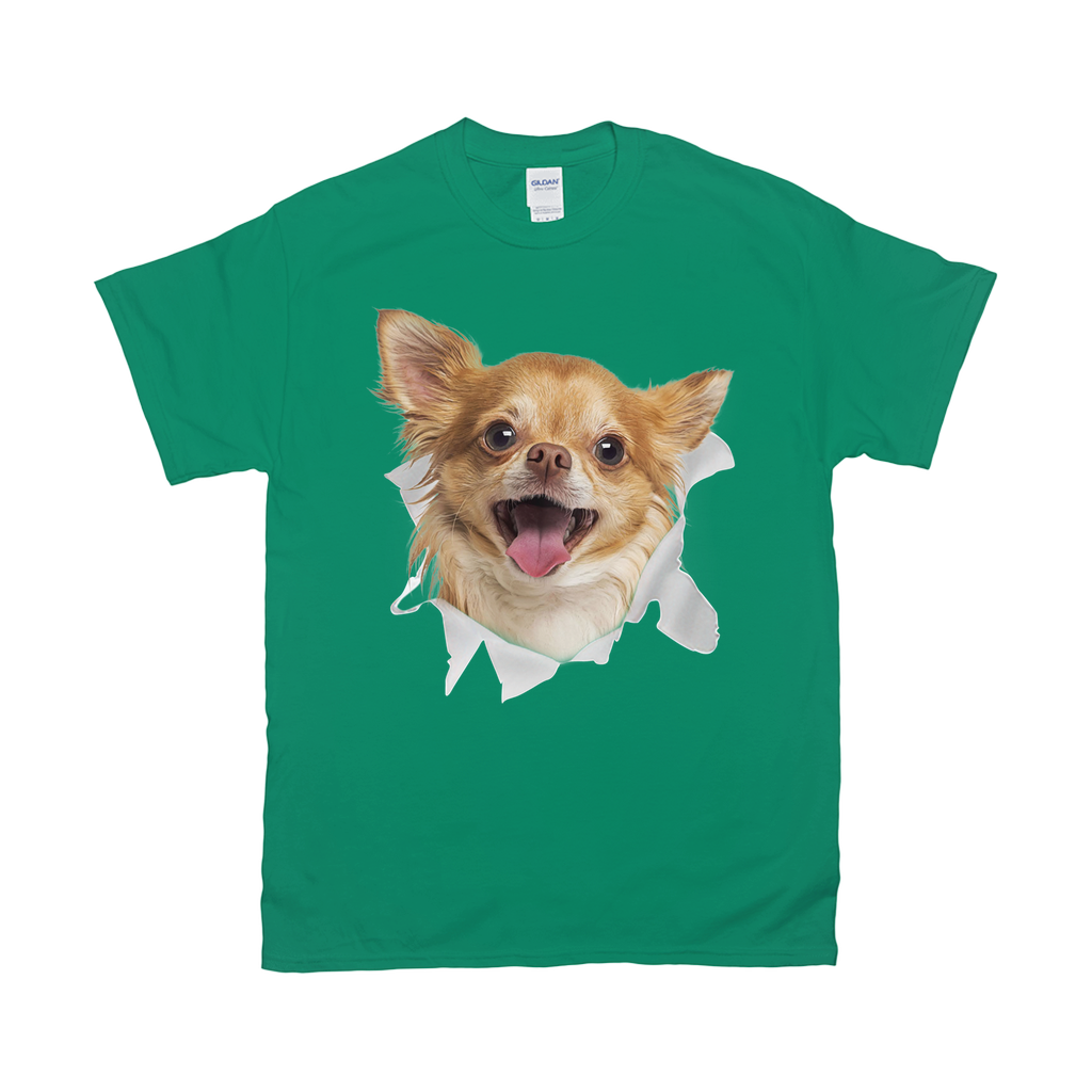 Pet Face Custom Pet T-shirt - Noble Pawtrait