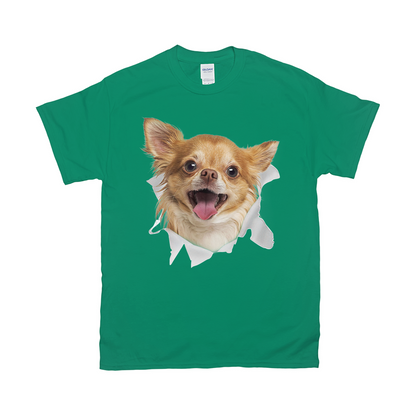 Pet Face Custom Pet T-shirt - Noble Pawtrait