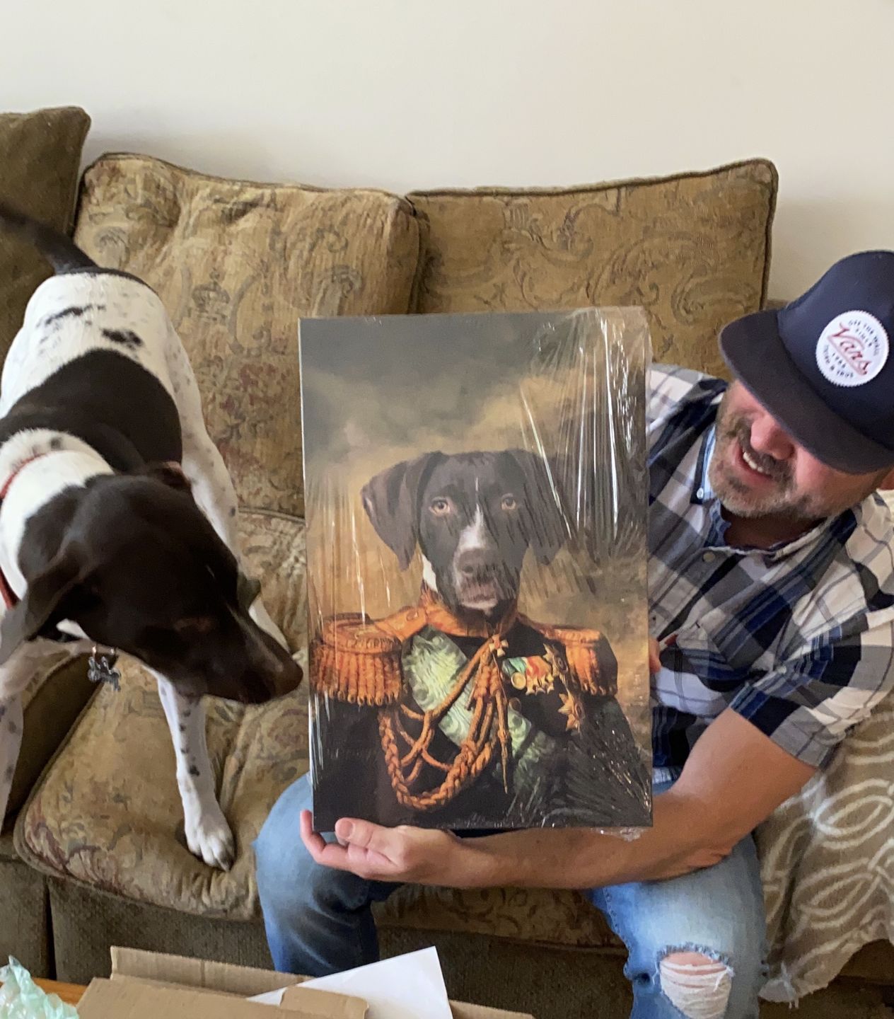The Centurions Custom Pet Portrait Canvas - Noble Pawtrait