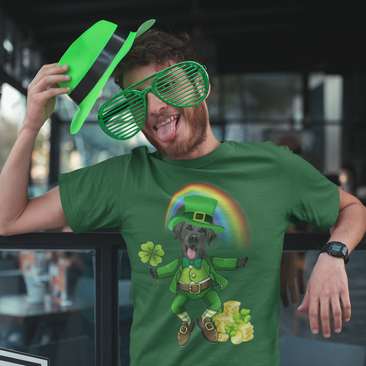 Lucky Dance Custom Pet Unisex T-shirt - Noble Pawtrait