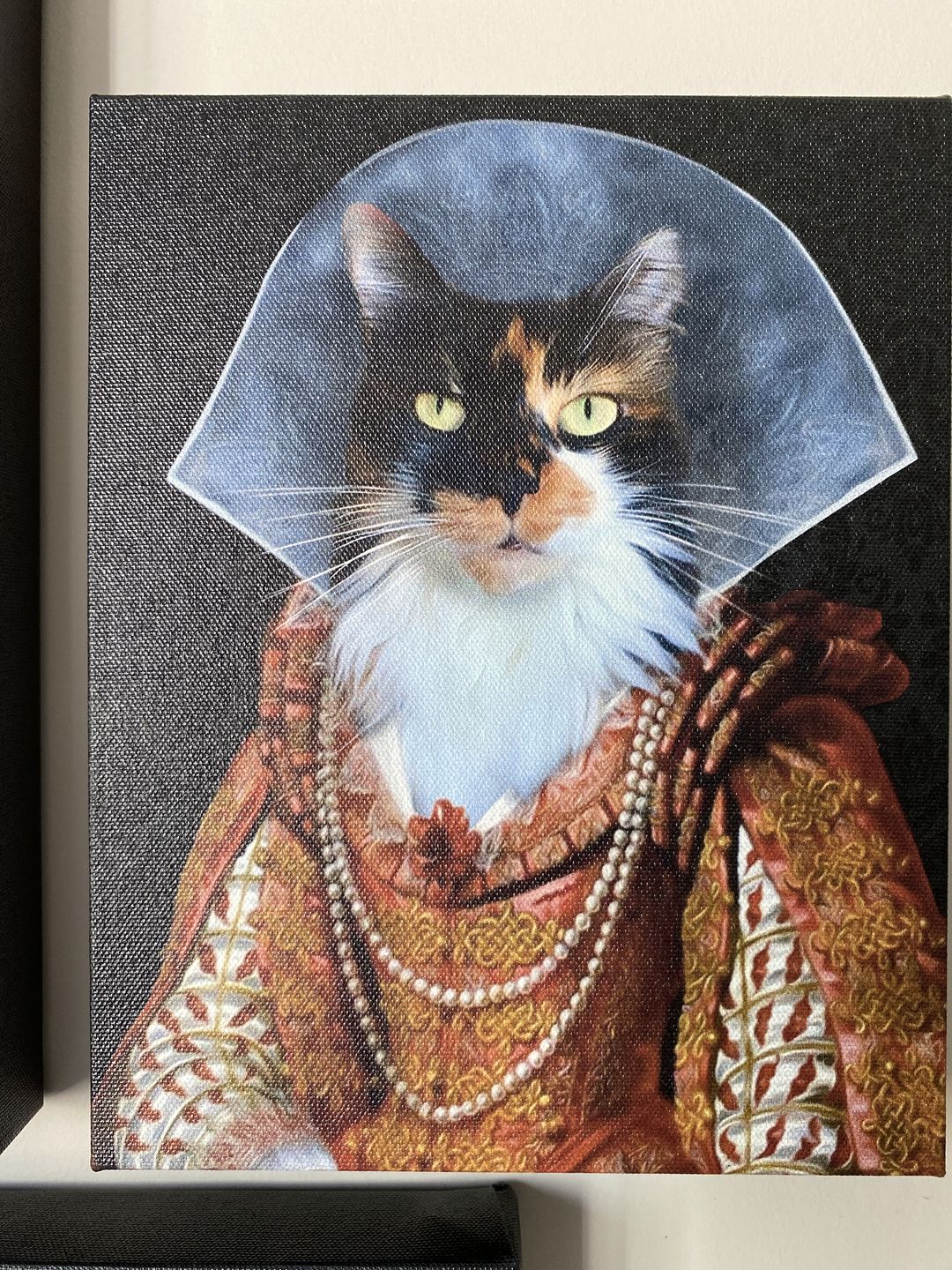 My Lady Custom Pet Portrait Canvas - Noble Pawtrait