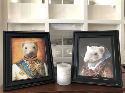 My Lady Custom Pet Portrait Poster - Noble Pawtrait
