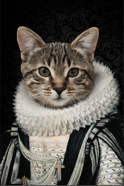 The Lord Custom Pet Portrait Digital Download - Noble Pawtrait