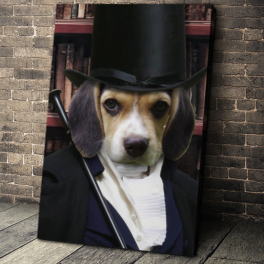 The Magician Custom Pet Portrait - Noble Pawtrait