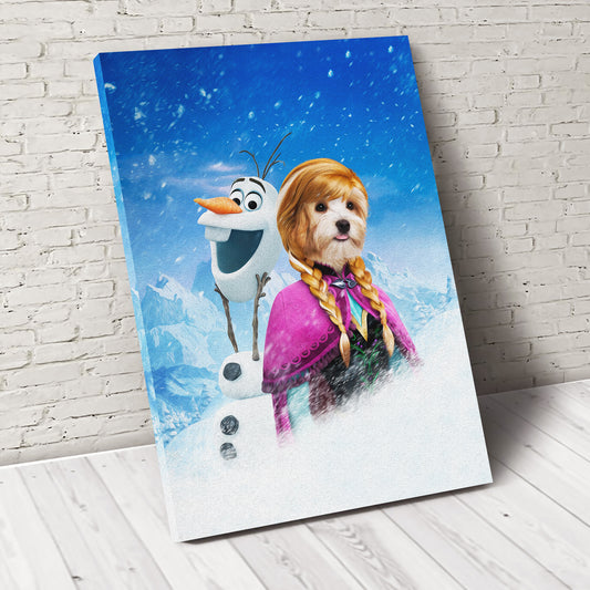The Anna Custom Pet Portrait - Noble Pawtrait
